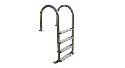 Isolated Stainless Steel Pool Ladder