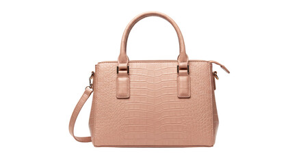Isolated Pink Fashion Handbag