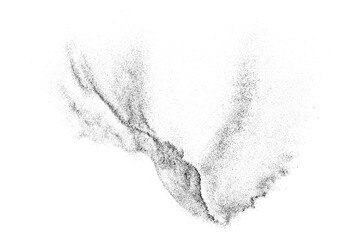 Fototapeta premium Water texture. Splash effect. Snow overlay. Drops liquid. Grunge pattern. Black explosion on transparent background. PNG format.