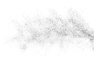 Water texture. Splash effect. Snow overlay. Drops liquid. Grunge pattern. Black explosion on transparent background. PNG format.