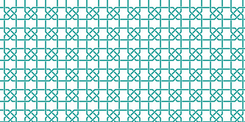 Seamless Islamic Geometric Pattern – Modern Minimalist Design