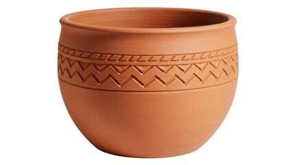 Isolated Terracotta Pot