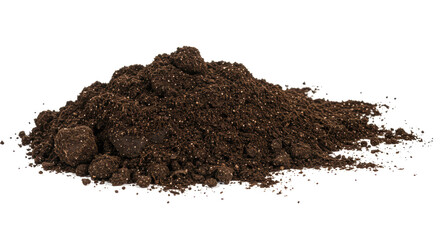 Isolated Pile of Soil