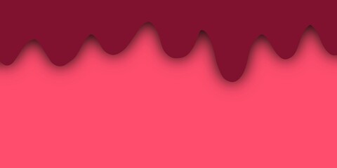abstract papercut background with red lines