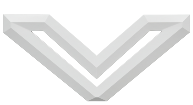 Isolated Chevron Design