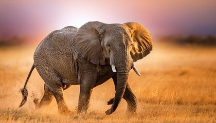 Fototapeta premium elephants in the forest