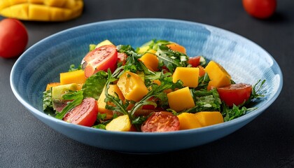 fresh vegetable salad