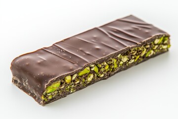 Slim chocolate bar with hazelnuts and cranberries. Good for energy and snacking.