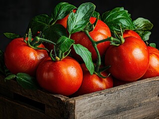 Fresh Cherry and Plum Tomatoes: Vibrant Natural Food Ingredients
