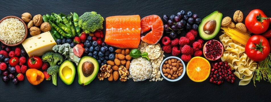 Colorful Variety of Healthy Foods (4)