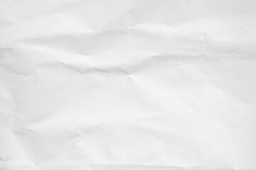 Fototapeta premium White recycled craft paper texture as background. Grey paper texture, Old vintage page or grunge vignette of old newspaper. Pattern rough art creased grunge letter. Hardboard with copy space for text.