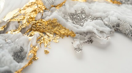 Artistic close up of a decorative object with textured elements