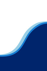 abstract blue wave background