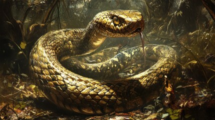 Slithering snakes silently stalk their unsuspecting prey