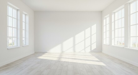 Obraz premium Modern empty office interior