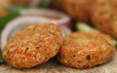 Vegetable falafel