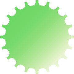 Vibrant Apple Green Icon – Modern and Versatile Symbol for Digital and Print Design