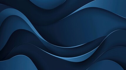 Fototapeta premium abstract dark blue waves background