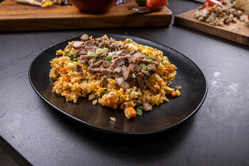 ALAMBRE CON ARROZ MEXICANO 