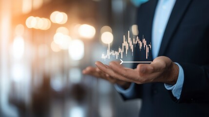 Business growth strategies corporate office infographic professional environment close-up data visualization for effective decision making