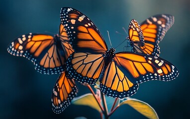Fototapeta premium Monarch Butterflies