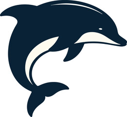 dolphin vector silhouette