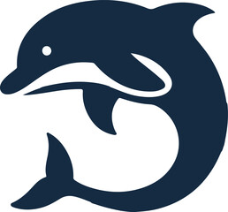 dolphin vector silhouette