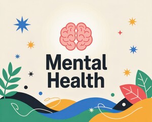 Naklejka premium Promoting understanding and acceptance of neurodiversity in society and education for mental health awareness