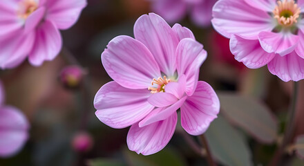 beautiful natural floral background, different kind of floral, created by generative ai