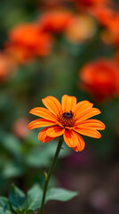 beautiful natural floral background, different kind of floral, created by generative ai