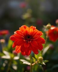 beautiful natural floral background, different kind of floral, created by generative ai