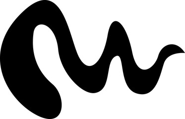 Blob shapes abstract doodle hand drawing simple element-12