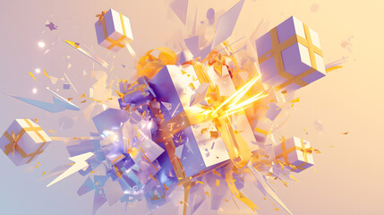 Exploding Gift Box Surprise