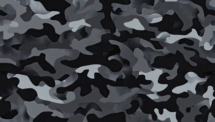 Dark gray and black camouflage pattern