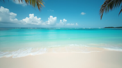 Obraz premium tropical beach background
