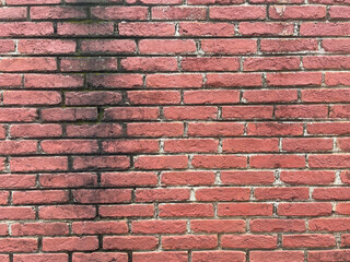 Red brick wall motif with random colors. Red brick wall texture background, brick wall texture for...