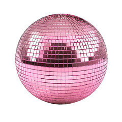 pink disco ball