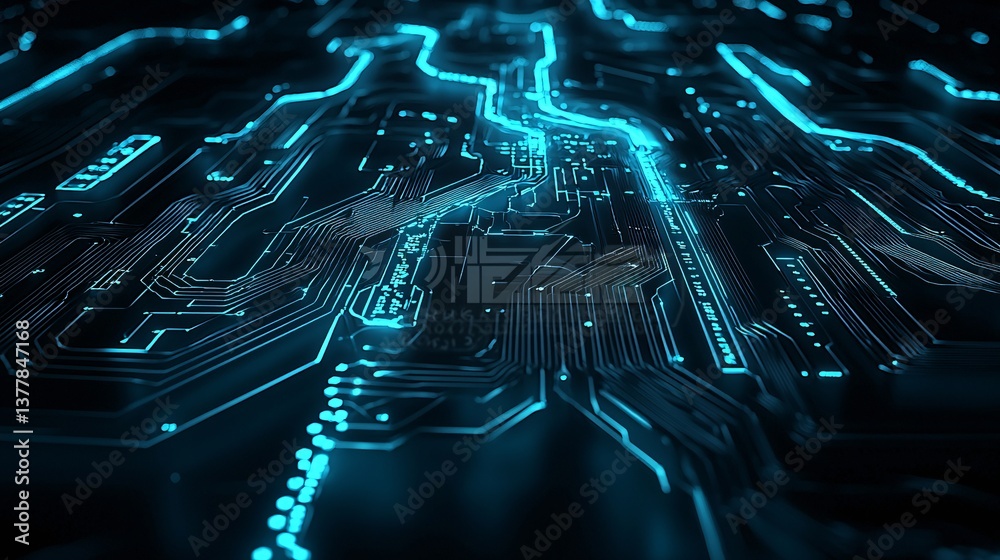 Poster dynamic digital artwork, flowing streams of binary code transforming into abstract organic shapes, l
