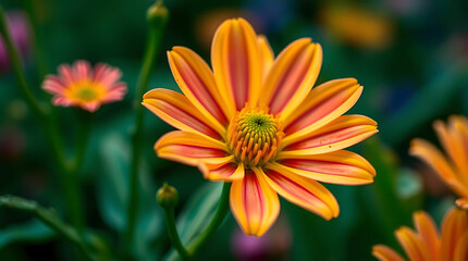 Fototapeta premium beautiful natural floral background, different kind of floral, created by generative ai