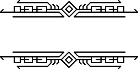 border lines dividers separators hand drawing element