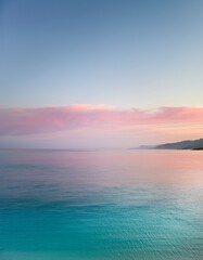 Obraz premium Gradient of Soft Pastel Shades in a Serene Composition