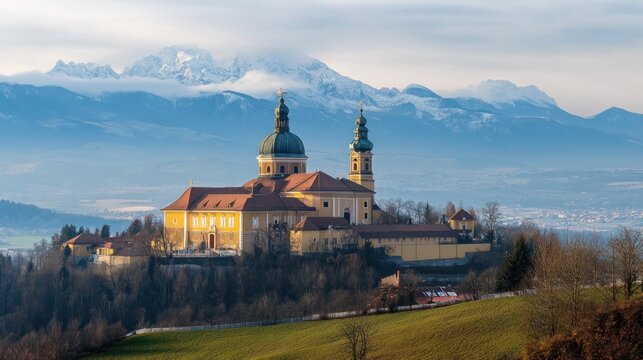 Mariatrost Basilica: A Breathtaking Austrian Landscape