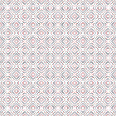 Abstract art pattern on white background.
design for decoration, frames, fabric patterns, in geometric shapes. vector illustration.