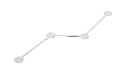 Isolated Abstract Line Graph with Circular Nodes