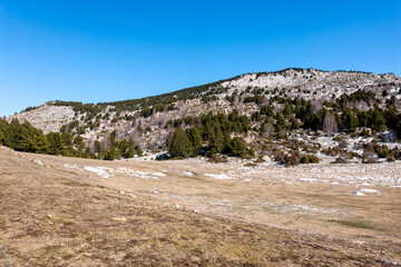 Fototapeta premium mountain landscape with blue sky