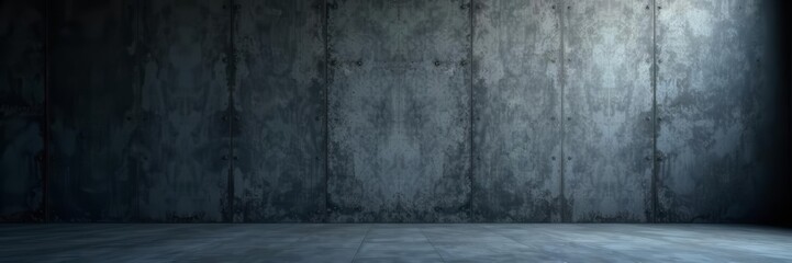 - Dark grey cement wall with dramatic lighting, wall, atmospheric