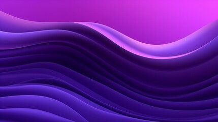 Naklejka premium Abstract Purple Waves Flowing Design Background