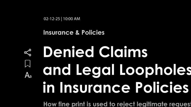 2025: Denied Claims, Headlines News Fast Sequence