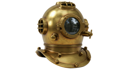 Isolated Diving Helmet