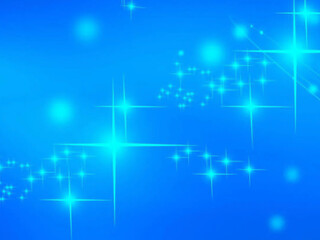 abstract blue background with stars